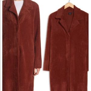 Faux Fur Notch Lapel Coat
EVOLUTION BY CYRUS